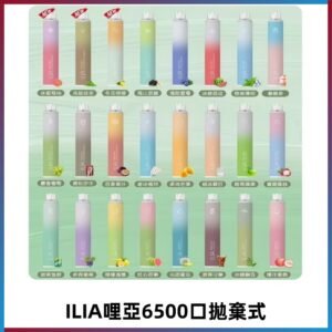 ILIA BAR 4 哩啞一次性拋棄式電子煙|6500口大容量