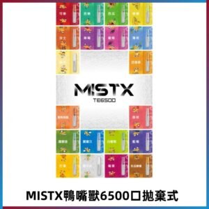MIST X 鴨嘴獸6500口拋棄式電子煙#台灣現貨#